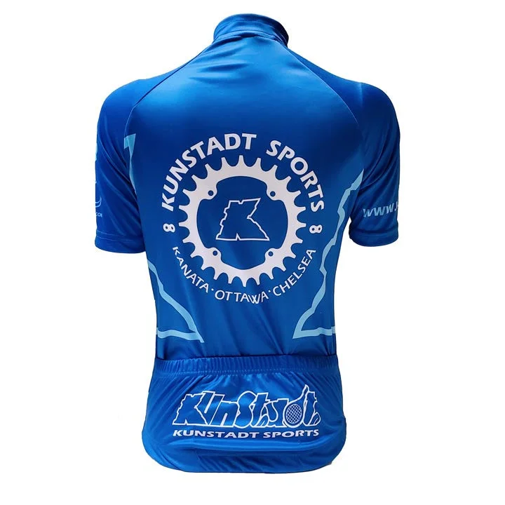 Kunstadt 2021 Blue Cycling Jersey Chic Jersey Tee