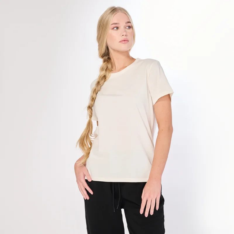 Axism 5007 Mid Weight Jersey Tee Womens Floral Jersey Blouse