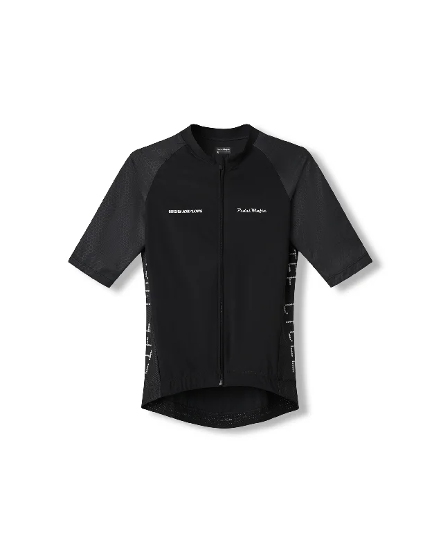 Pro Jersey - Life Cycle Black Budget-Friendly Jersey Tee