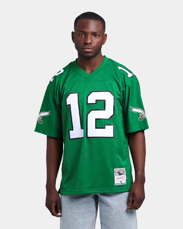 Mitchell & Ness Philadelphia Eagles Randall Cunningham #12 '90-'91 Legacy Jersey Kelly Green Women's Jersey Top