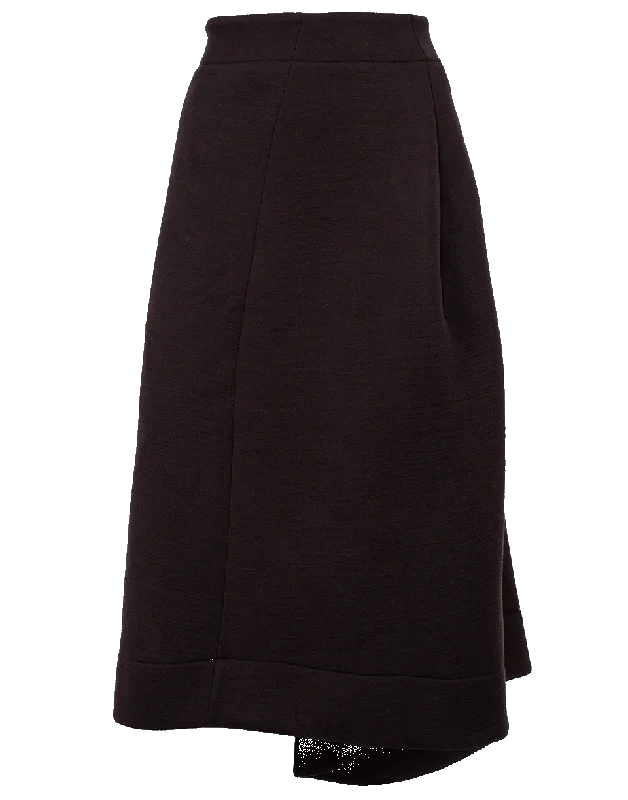 Jersey A-Line Skirt Hemp Jersey Tee