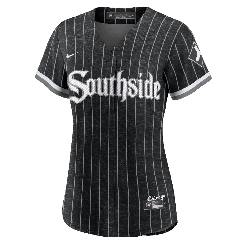 Chicago White Sox Southside City Connect Women's Replica Jersey Ribbed Jersey Tee