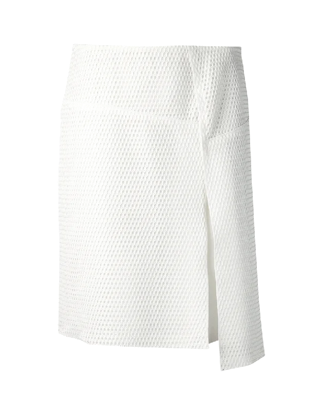 Honeycomb Jersey Skirt Retro Jersey Tee
