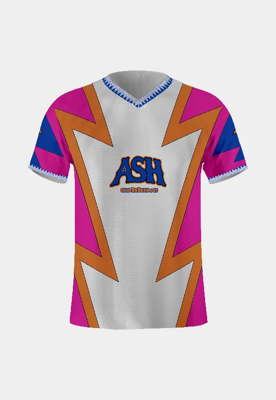 Ashluxe Festac 77 Zig Jersey Cream/Pink Silver Jersey Tee