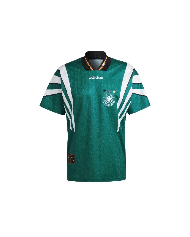 Germany 1996 Away Jersey - Green / Black Boutique Jersey Tee