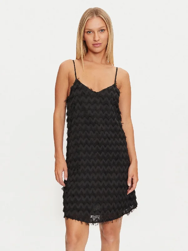 Γυναικείο φόρεμα ONLKARLA STRAP FRINGE DRESS WVN 15331748 | 15331748 Tunics Review highly