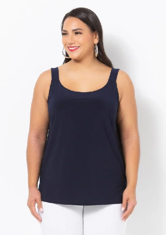1001 Basic Longer Jersey Cami Summer Jersey Tee