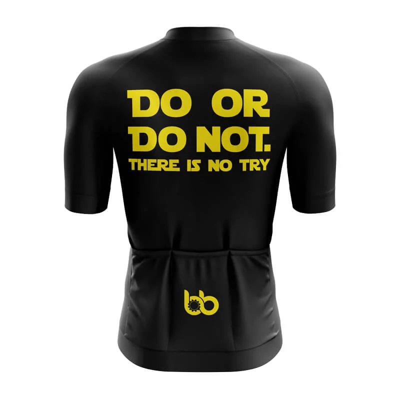 Do or Do not Aero Jerseys (Black) (Yellow) Sustainable Jersey Tee