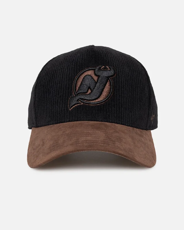47 Brand New Jersey Devils 'Black Barren' 47 Offside DT Snapback Black Ribbed Jersey Tee 47 Brand New Jersey Devils 'Black Barren' 47 Offside DT Snapback Black Ribbed Jersey Tee