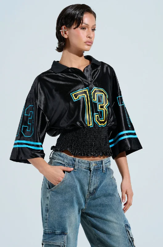 CHAMPIONSHIP SCRUNCH JERSEY Recycled Jersey Tee