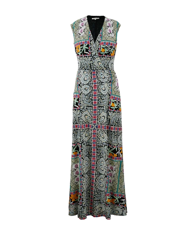 Paisley Jersey Gown Premium Jersey Tee