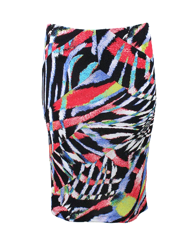 Printed Jersey Skirt Boutique Jersey Tee