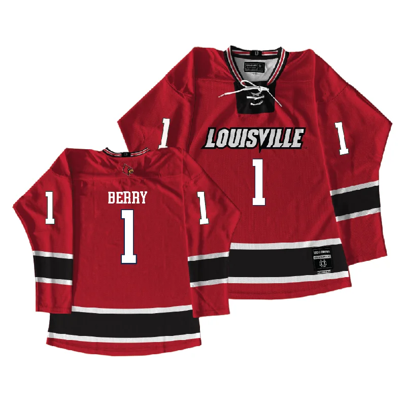 Louisville Women's Basketball Hockey Jersey   - Imari Berry Sustainable Jersey Tee