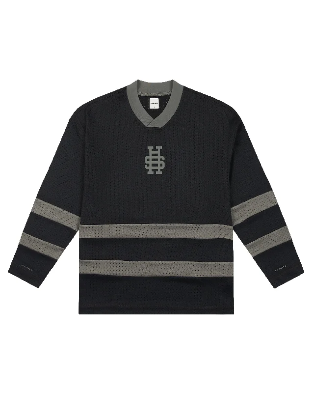 FIELD JERSEY LONGSLEEVE - BLACK Seasonal Jersey Tee