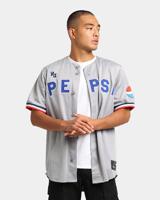 Nana Judy Pepsi Baseball Jersey Grey Budget-Friendly Jersey Tee
