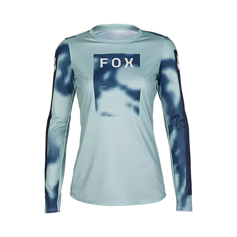 Fox Women's Ranger LS Jersey Taunt 2024 Beige Jersey Tee
