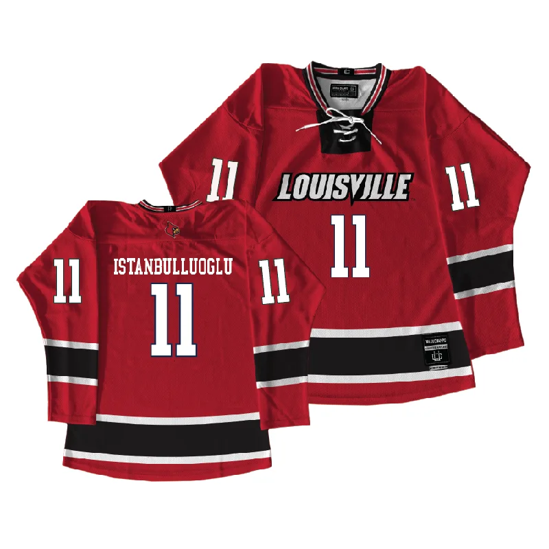 Louisville Women's Basketball Hockey Jersey - Elif Istanbulluoglu Designer Jersey Tee Louisville Women's Basketball Hockey Jersey - Elif Istanbulluoglu Designer Jersey Tee