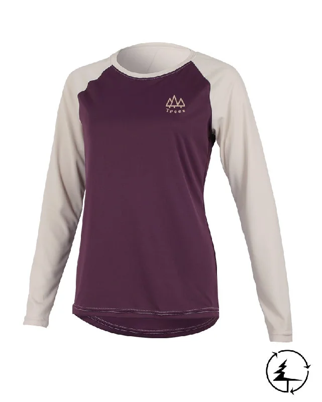 FLIGHT LS Women's MTB Jersey Organic Jersey Tee