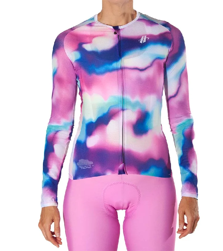 Women's Gravity Zero Long Sleeve Jersey - Tie Dye Budget-Friendly Jersey Tee