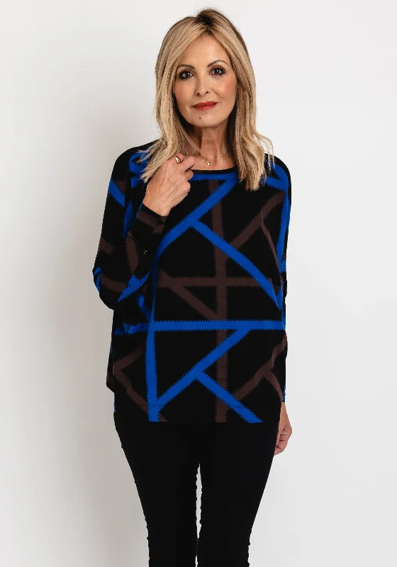 Masai Barr Jersey Print Top, Surf the Web Bamboo Jersey Tee
