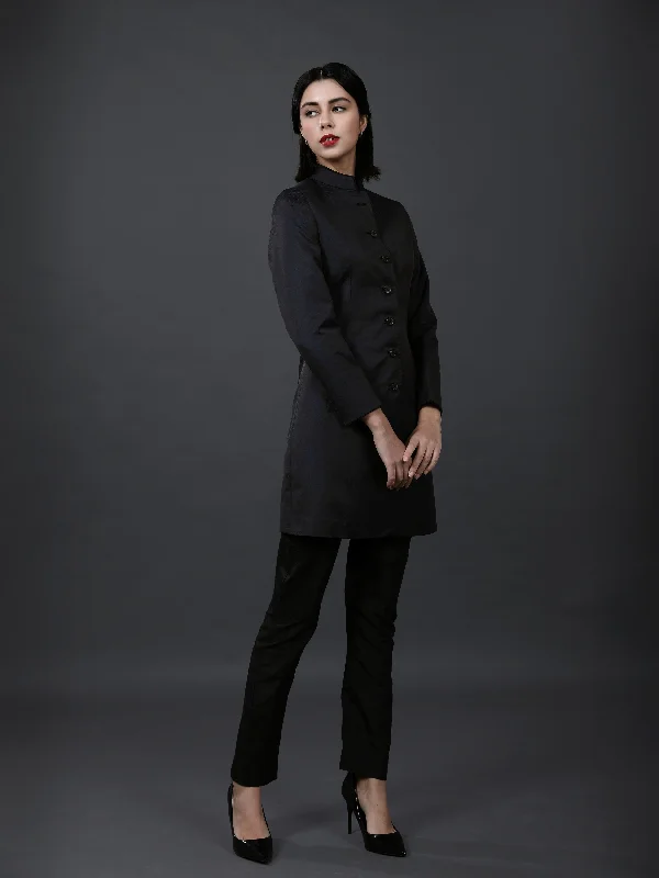 TEXTURE BANDHGALA JACKET One-Shoulder Jacket Off-the-Shoulder Jacket Asymmetrical Jacket TEXTURE BANDHGALA JACKET One-Shoulder Jacket Off-the-Shoulder Jacket Asymmetrical Jacket
