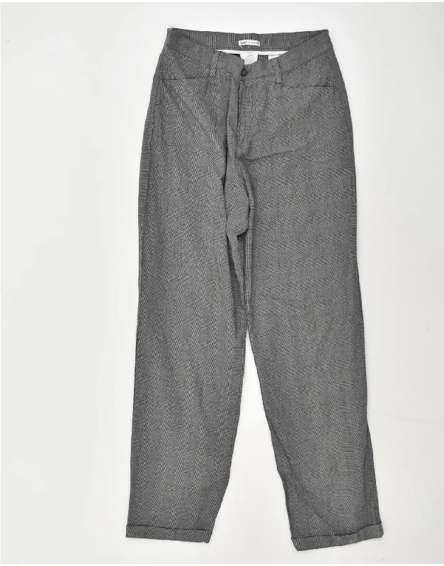 LEE Womens Tapered Suit Trousers US 12 Large W30 L30 Grey Check Cotton Trousers Leisure Comfortable LEE Womens Tapered Suit Trousers US 12 Large W30 L30 Grey Check Cotton Trousers Leisure Comfortable