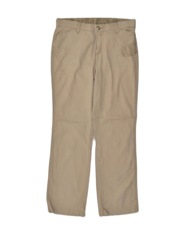 LEE Womens Straight Casual Trousers US 10 Large W32 L30 Grey Cotton Trousers Handmade Artisanal LEE Womens Straight Casual Trousers US 10 Large W32 L30 Grey Cotton Trousers Handmade Artisanal