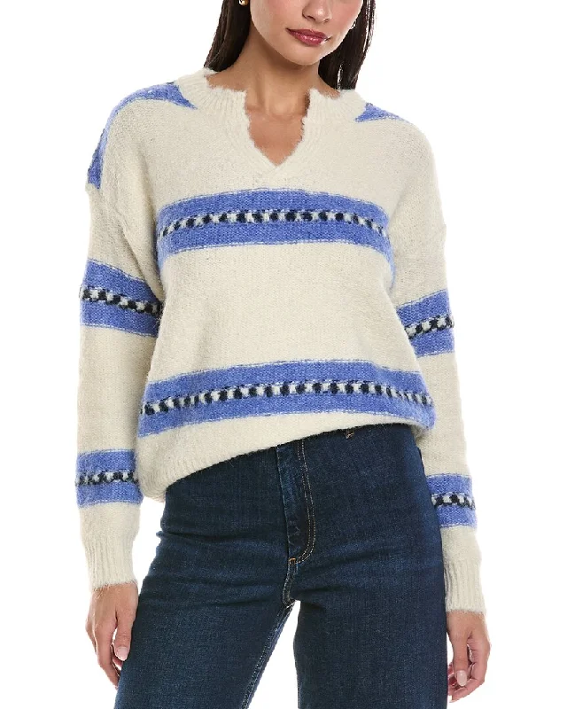 Anna Kay Chunky Cashmere-Blend Sweater Nylon Fabric Polyester Fabric Spandex Fabric
