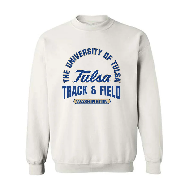 Tulsa - NCAA Women's Track & Field : Gabbie Washington - Classic Fashion Shersey Crewneck Sweatshirt Zip Hoodie Drawstring Kangaroo Pocket Tulsa - NCAA Women's Track & Field : Gabbie Washington - Classic Fashion Shersey Crewneck Sweatshirt Zip Hoodie Drawstring Kangaroo Pocket