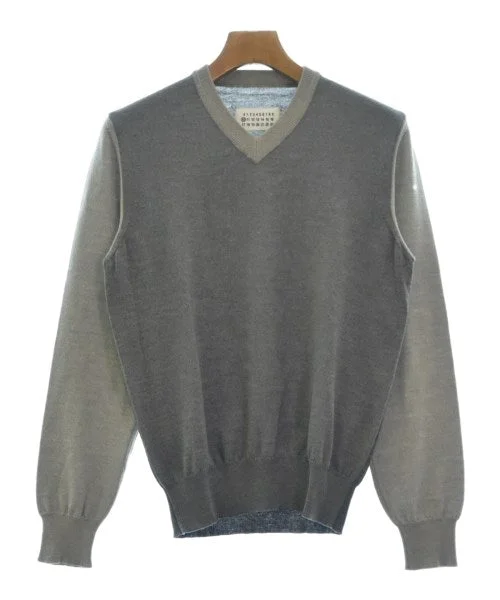 Maison Margiela Sweaters Jersey Fabric Tulle Fabric Batik Fabric