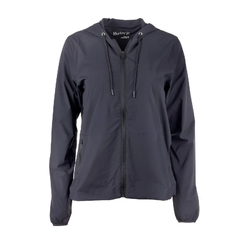 Hurley Women's Outdoor Shell Jacket by PROOZY Jersey Jacket Tulle Jacket Batik Jacket Hurley Women's Outdoor Shell Jacket by PROOZY Jersey Jacket Tulle Jacket Batik Jacket