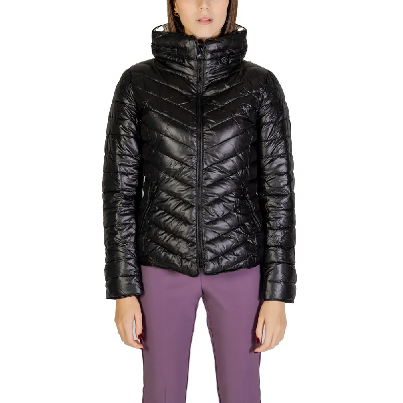 Sandro Ferrone Polyester Jackets & Women's Coat Snapped Jacket Toggled Jacket Drawstring Jacket Sandro Ferrone Polyester Jackets & Women's Coat Snapped Jacket Toggled Jacket Drawstring Jacket