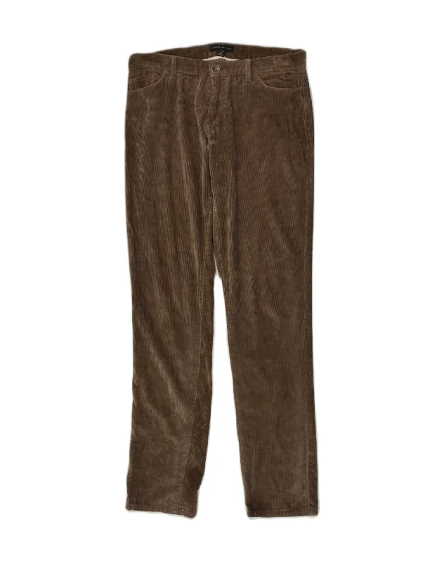 BANANA REPUBLIC Womens Slim Corduroy Trousers W28 L33 Brown Cotton Trousers Corduroy Warm BANANA REPUBLIC Womens Slim Corduroy Trousers W28 L33 Brown Cotton Trousers Corduroy Warm