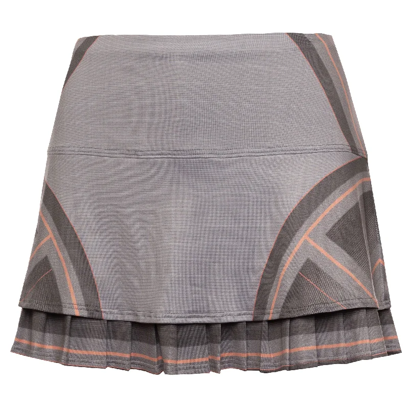 K-Swiss Pleat Asphalt 12in Womens Tennis Skirt linen skirt breathable