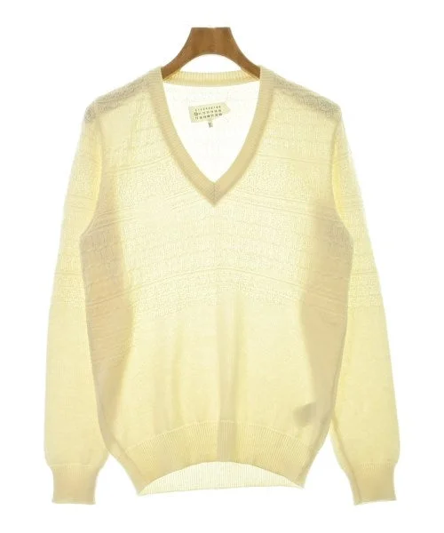 Maison Margiela Sweaters Houndstooth Herringbone Solid