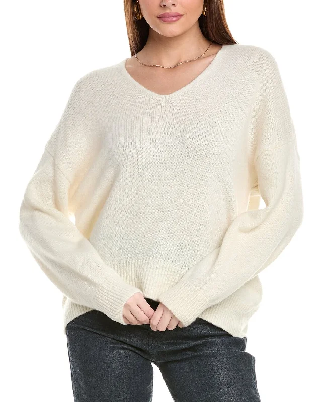 Hugo Boss Fondianan Alpaca & Wool-Blend Sweater Fitted Slim Tailored