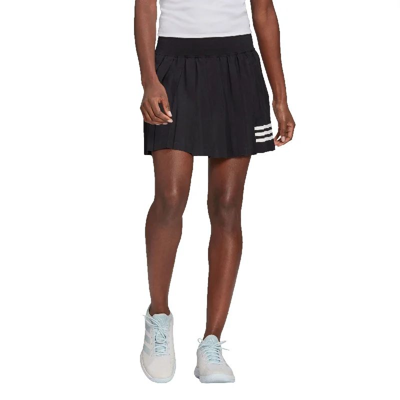 Adidas Club Pleated Black Womens Tennis Skirt lace skirt romantic