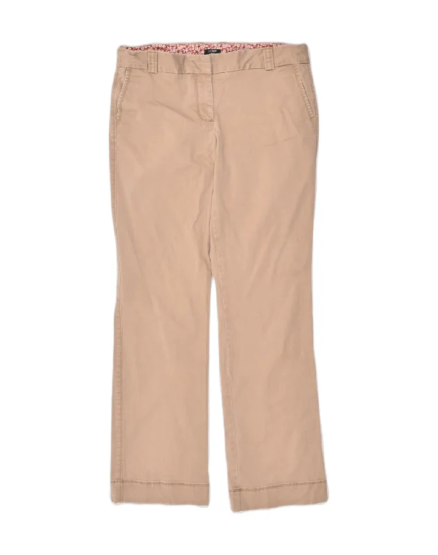 J. CREW Womens Straight Chino Trousers US 10 Large W34 L32 Beige Cotton Trousers Capri Summer J. CREW Womens Straight Chino Trousers US 10 Large W34 L32 Beige Cotton Trousers Capri Summer