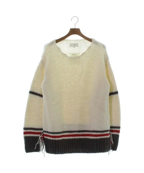 Maison Margiela Sweaters Terry Blend Velvet Blend Canvas Blend