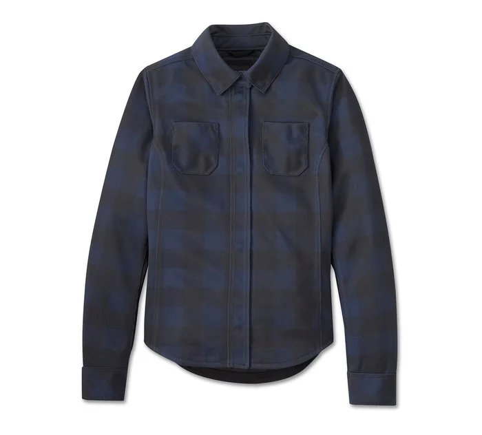 Harley-Davidson Women's Operative Mesh Riding Shirt Jacket Tiered Jacket Buttoned Jacket Zippered Jacket Harley-Davidson Women's Operative Mesh Riding Shirt Jacket Tiered Jacket Buttoned Jacket Zippered Jacket