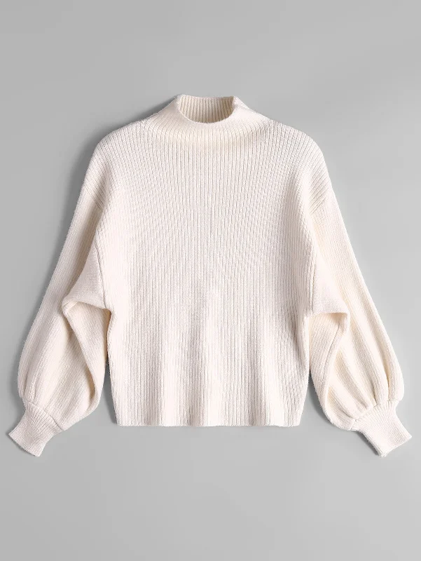 Mock Neck Long Sleeve Woman Bottom Sweater 6696 Cashmere Blend Cotton Blend Poly Blend Mock Neck Long Sleeve Woman Bottom Sweater 6696 Cashmere Blend Cotton Blend Poly Blend