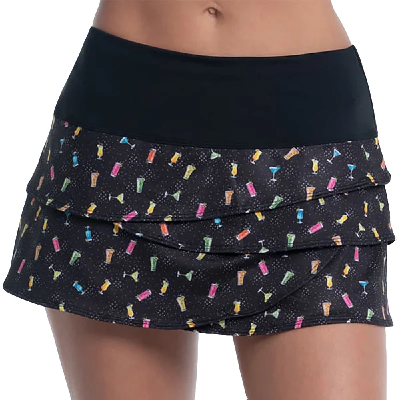 Lucky In Love Bottoms Up 12 Inch Womens Tennis Skirt cotton skirt soft