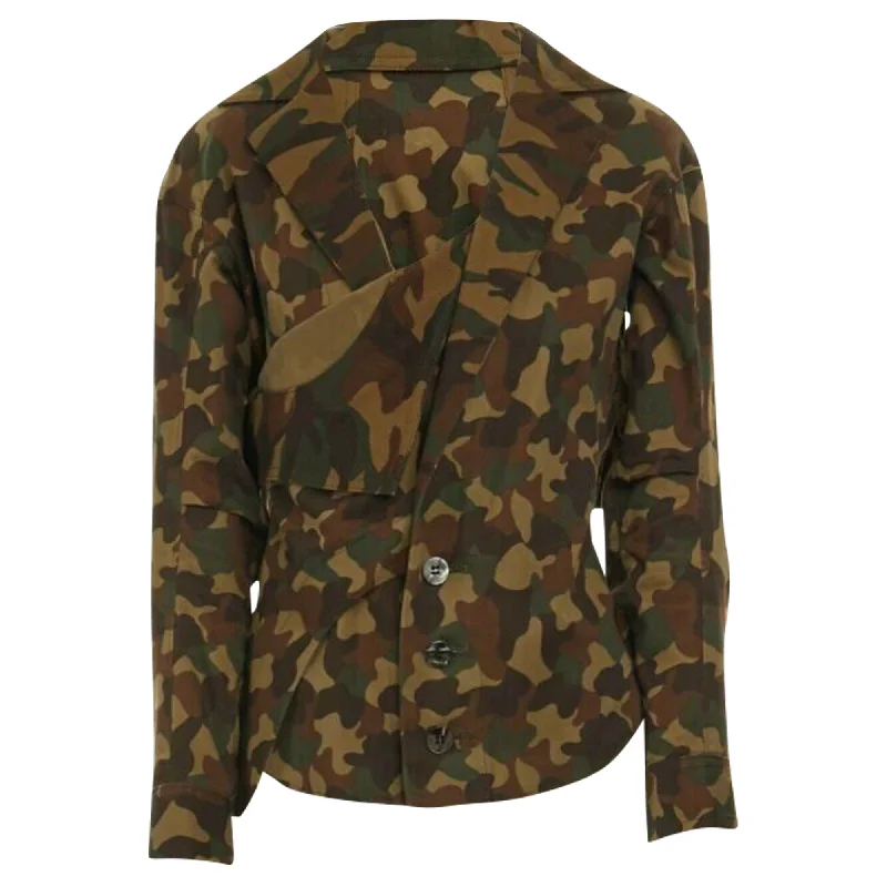 Yohji Yamamoto camouge ruffle wings jacket Denim Jacket Leather Jacket Suede Jacket Yohji Yamamoto camouge ruffle wings jacket Denim Jacket Leather Jacket Suede Jacket