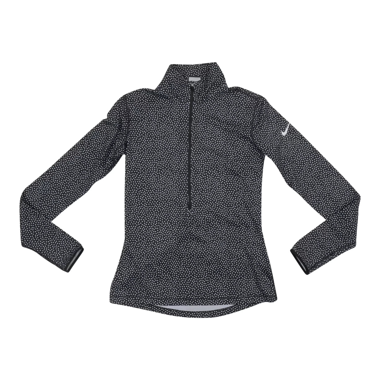 Nike Nike Pro Polka Dot 1/2 Zip Jacket- Women's Plaid Jacket Tartan Jacket Houndstooth Jacket