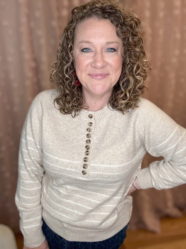 Cozy For Keeps Sweater Top Polka Dot Checkered Tartan