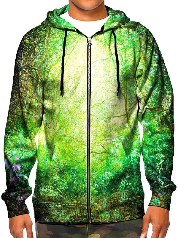 Special Place Zip-Up Hoodie Hoodie Jacket Zipper Layering