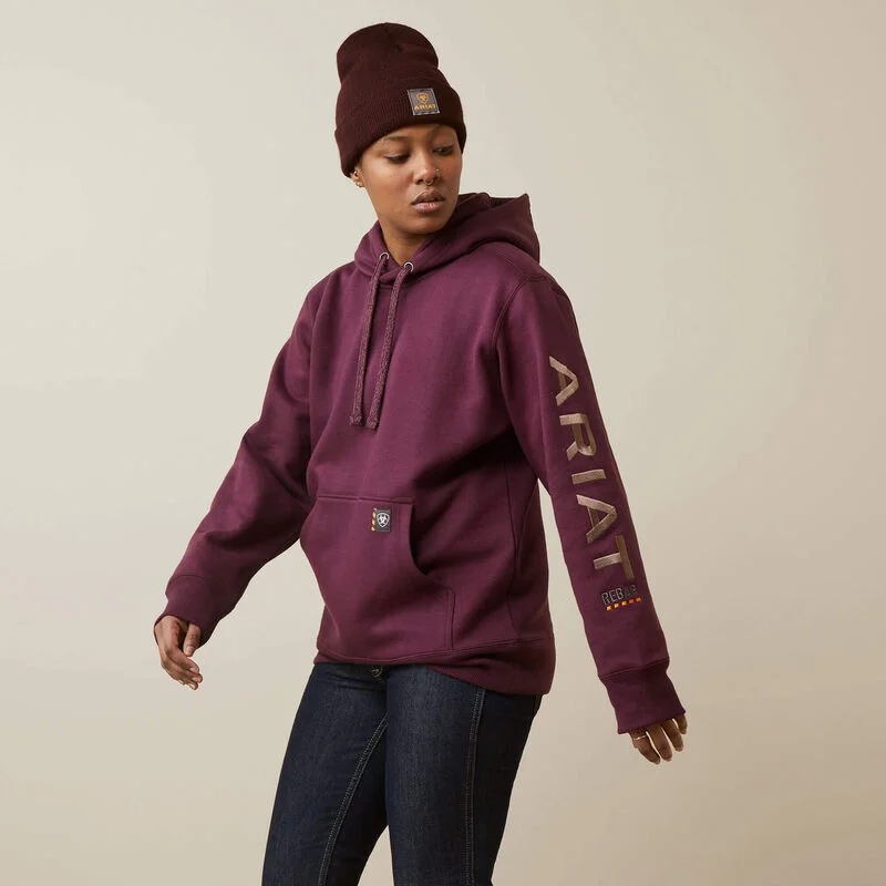 Ariat Women's Rebar Graphic Hoodie Hoodie with Sequins Glamorous Eye-catching
