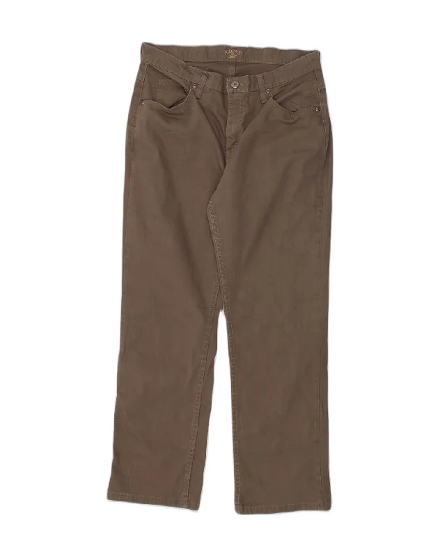 LEE Womens Petite Straight Casual Trousers UK 12 Medium W30 L28 Brown Trousers practical durable LEE Womens Petite Straight Casual Trousers UK 12 Medium W30 L28 Brown Trousers practical durable