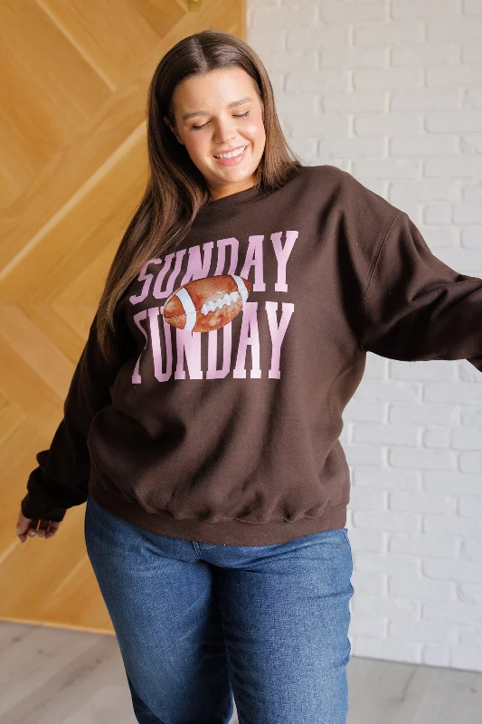 Hazel Blues® | Sunday Funday Graphic Sweatshirt Hoodie with Reflective Safety Nightwear Hazel Blues® | Sunday Funday Graphic Sweatshirt Hoodie with Reflective Safety Nightwear