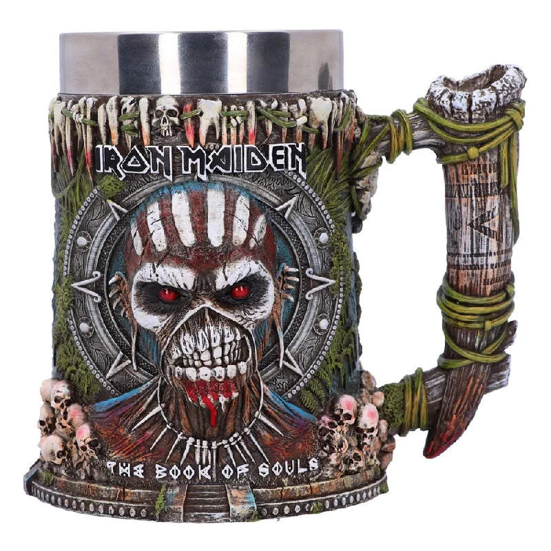 Iron Maiden Tankard Book Of Souls fitted tank top